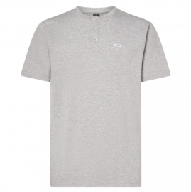 PÁNSKÉ TRIKO - OAKLEY RELAX HENLEY TEE 2.0 NEW GRANITE HEATHER - FOA404884-28B-M