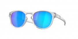 SLUNEČNÍ BRÝLE - OAKLEY LATCH - MATTE CLEAR / PRIZM SAPPHIRE POLARIZED - OO9265-6553