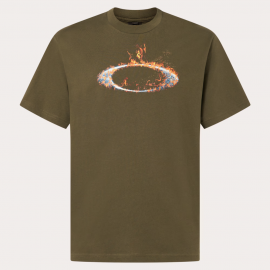 PÁNSKÉ TRIKO - OAKLEY MTL SOLAR RAIL TEE - NEW DARK BRUSH FOA406166-86L-XXL