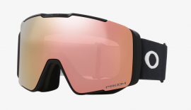 OAKLEY LINE MINER PRO M - MATTE BLACK / PRIZM ROSE GOLD IRIDIUM / PRIZM ICED IRIDIUM - OO7137-0500