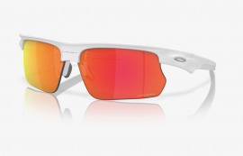 OAKLEY BISPHAERA POLISHED WHITE / PRIZM RUBY OO9400-0368