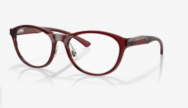 DÁMSKÉ DIOPTRICKÉ BRÝLE - OAKLEY DROW UP POLISHED TRANSPARENT BRICK RED OX8057-0354