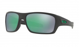 OCHRANNÉ SPORTOVNÍ SLUNEČNÍ BRÝLE S POLARIZACÍ - OAKLEY TURBINE - MATTE BLACK / PRIZM JADE POLARIZED - OO9263-4563