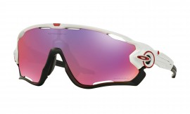 OAKLEY JAWBREAKER - POLISHED WHITE / PRIZM ROAD - OO9290-05